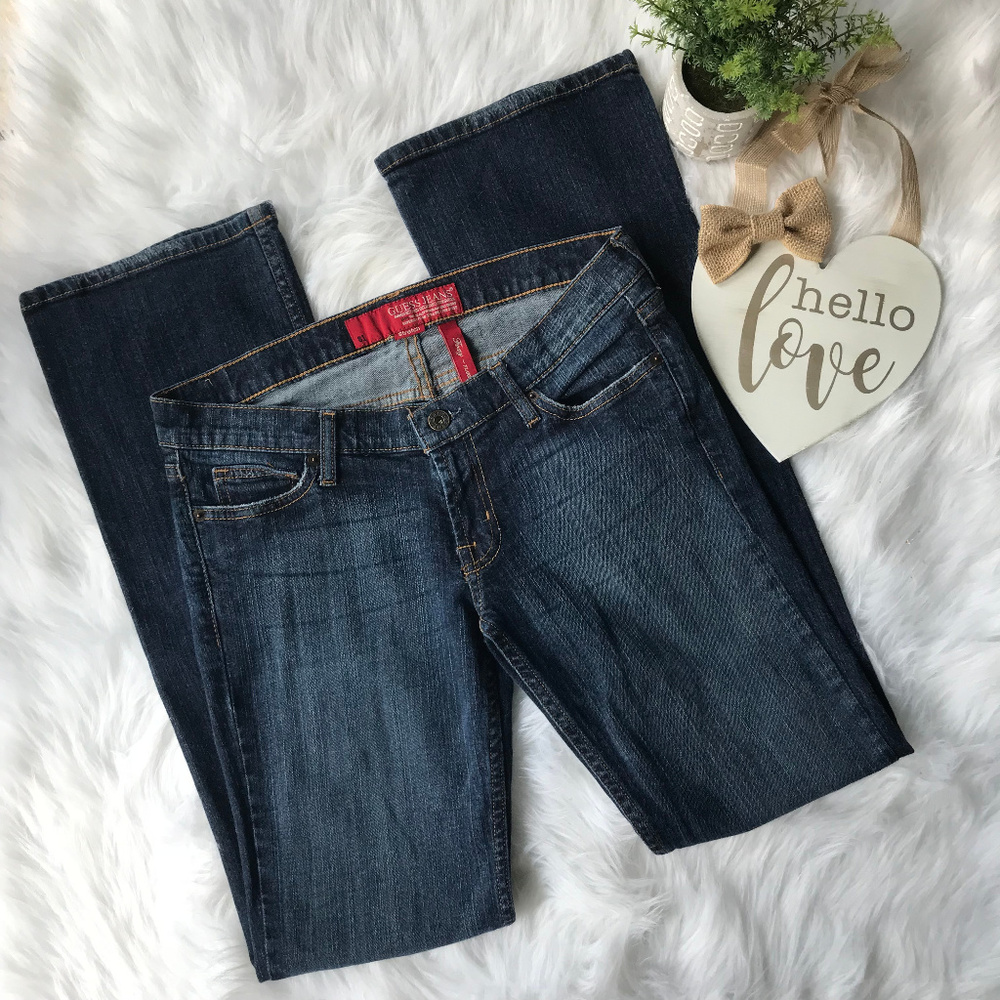 Guess Foxy Flare Dark Wash Jeans